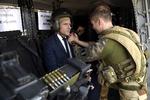 Den franske præsident Macron har været en drivende kraft i etableringen af afrikanske militærenhed, G5 Sahel Joint Force, der blandt andet skal sættes ind mod menneskesmuglere (Christophe Petit Tesson, Pool via AP)
   