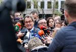 Tidligere præsident i Catalonien Artur Mas ankommer til den spanske retten i Madrid.  