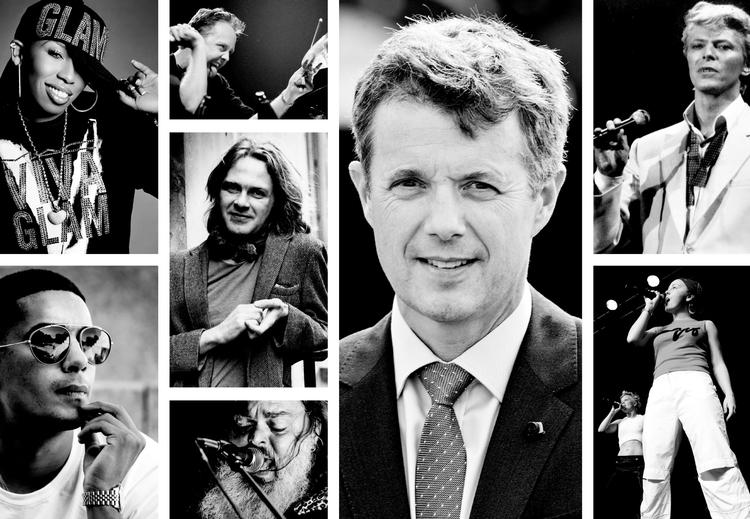 Lytter man sig gennem de 159 sange på Pingos Spotify-playliste, står det klart, at kronprinsen holder øje med hitlisten (fra Kesi til Me & My) og holder af antiautoritære stemmer (som Guf Lorenzen og C.V. Jørgensen). 