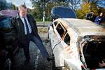 
    Statsminister Lars Løkke Rasmussen besøgte mandag  Egedalskvarteret i Kokkedal i forbindelse med kommunal- og regionsvalget. Her er han sammen med Venstre spidskandidat, Lars Søndergaard. 
   