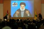 Sayyed Hassan Nasrallah hævder, at den afgåede libanesiske premierminister Saad al-Hariri holdes tilbage i Saudi-Arabien mod sin vilje. (arkivfoto) 