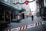 Sortklædte mænd flygter til fods efter røveri i Illum