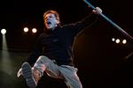 Bruce Dickinson i spidsen for Iron Maiden ved en tidligere koncert i Herning.  