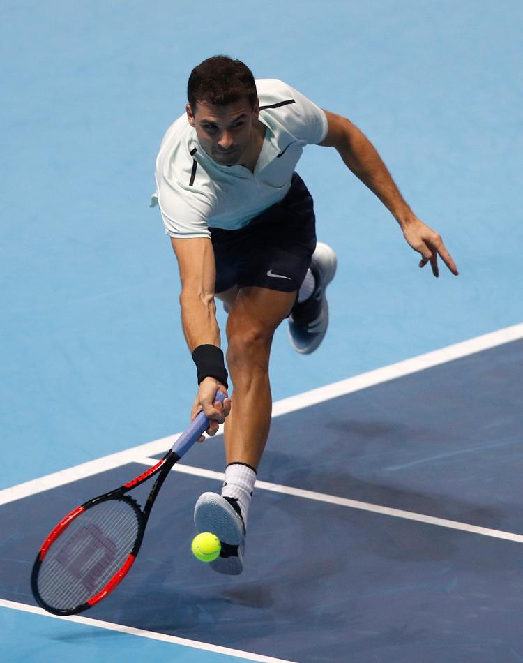  Grigor Dimitrov indledte sæsonen som nr. 15 på ranglisten. Han er nu nummer 6, men kan komme endnu længere frem, hvis han fortsætter med at vinde i London.  