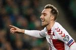 9 mål scorede Christian Eriksen for landsholdet i 2017, hvilket er det højeste antal i 15 år. 