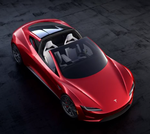 Teslas nye Roaster med den lynhurtige acceleration.  