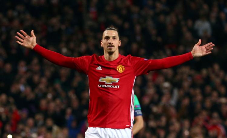  Zlatan Ibrahimovic blev skadet i en Europa League-kamp i foråret og har siden arbejdet hårdt på genoptræningen.  