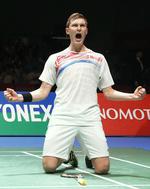 Badminton Axelsen wins Japan Open mens singles