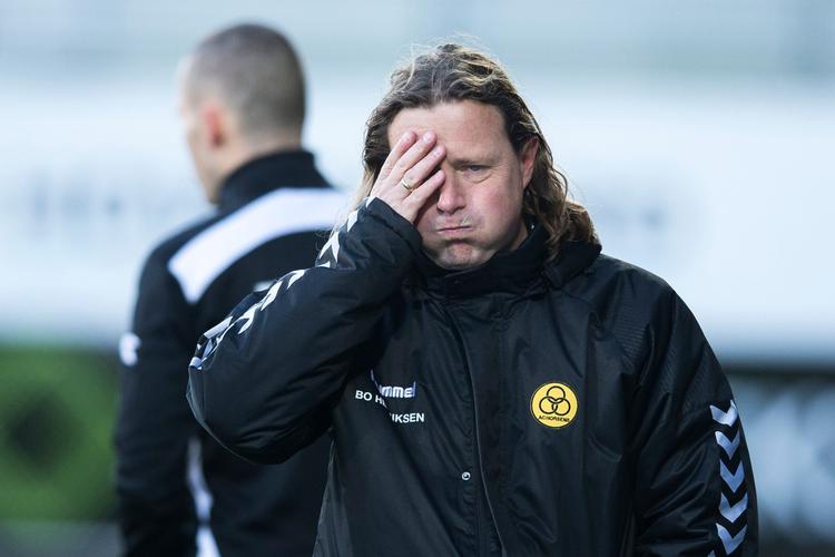  AC Horsens cheftræner Bo Henriksen  var vidne til en superpræstation af OB's målmand.  