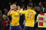 Teemu Pukki, tremålsskytten og Hany Mukhtar var de store spillere på Brøndby Stadion
    
   