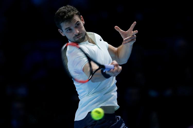 Grigor Dimitrov gjorde rent bord i London ved fem sejre på en uge.  
