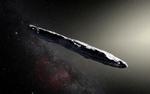 Oumuamua har vandret formålsløst rundt i verdensrummet i flere hundrede millioner år. Den kan tage sig nogenlunde sådan ud på nært hold, viser illustrationen fra ESO. 