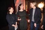 Ninna Hedeager sammen med SF's Marie Welling (tv.) og Venstres Cecilia Lonning-Skovgaard (th.) 