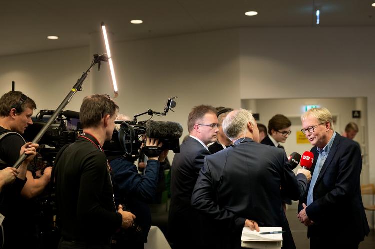 Trods solide meningsmålinger gik Ulrik Wilbeks parti Venstre tilbage i Viborg.   Arkivfoto:  Tanja Carstens Lund