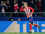 Antoine Griezmann modtog bolden fra venstre side og kunne 6-7 meter fra mål banke ind på saksespark.  