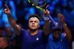 I sin anden Davis Cup-finale bragte Jo-Wilfried Tsonga Frankrig på 1-1 mod Belgien. 