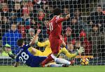 Liverpools Mohamed Salah scorede kampens første mål, men Chelsea udlignede få minutter før kampens afslutning.  