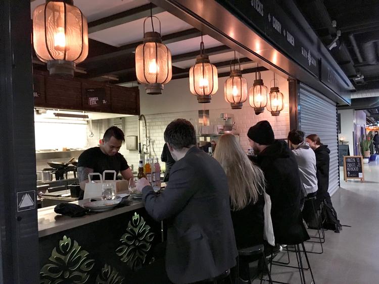 Westmarket minder om et butikscenter, mener en af de gæster, Politiken har talt med. Foto: Anna Mucha Økjær
   