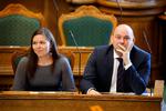De konservatives miljøordfører, Mette Abildgaard, fotograferet ved en tidligere lejlighed sammen med de konservatives formand, Søren Pape Poulsen.  
