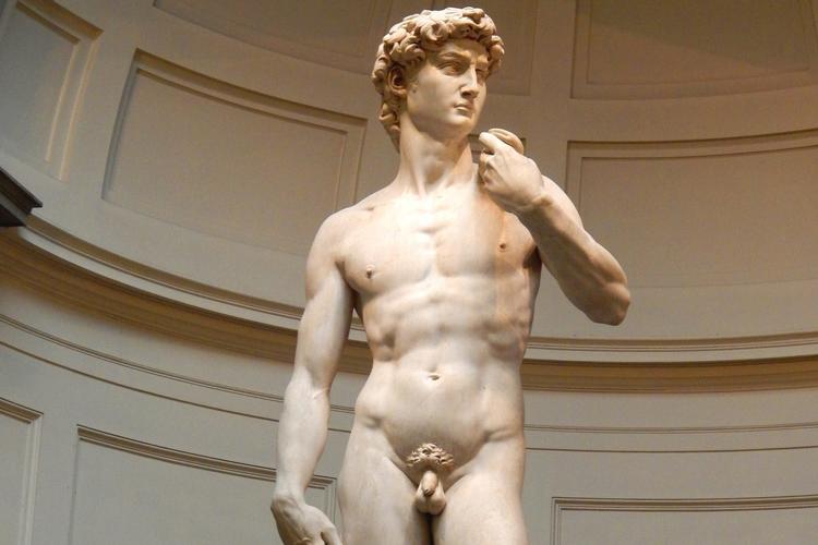 Statuen af David er en af verdens mest kendte skulpturer.  