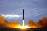 
  Billedet her er fra august, hvor Nordkorea lavede en 'såkaldt test'.  