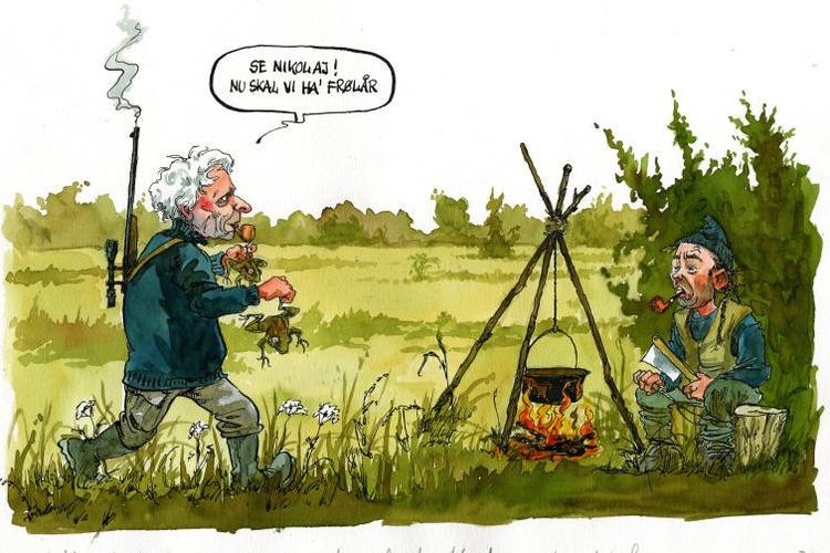 Arkivtegning Roald Als