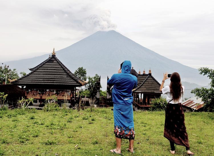 Indonesia Bali Volcano