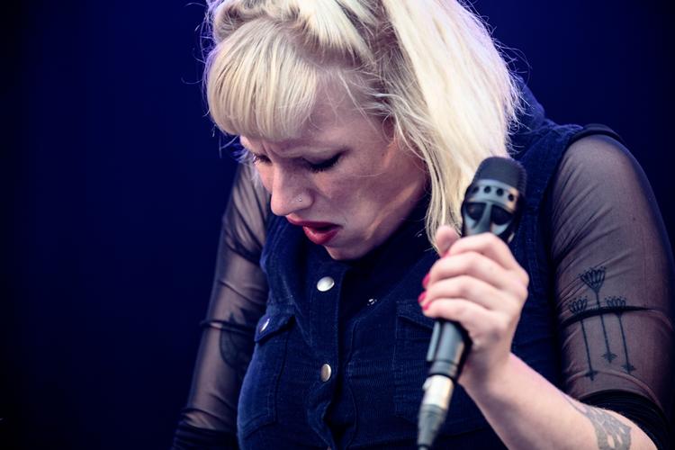 Festen er kun lige begyndt for Katinka, der her ses på Northside tidligere i år.  