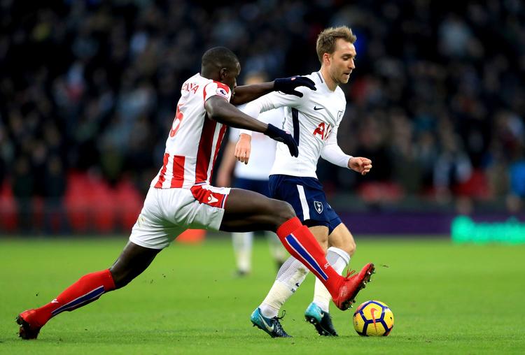 Christian Eriksen scorede sit fjerde sæsonmål i ligaen.  