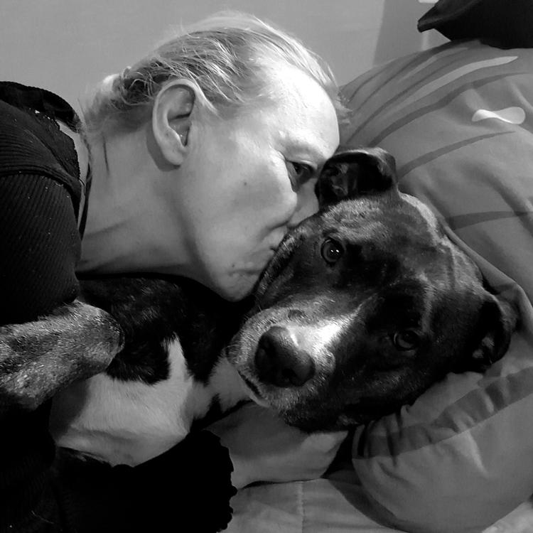 Hunden MJ er Marlene Malle Granilds følgesvend. Når hun i dag arrangerer julefest på Rådhuspladsen for hjemløse, er der selvfølgelig også sørget for, at Dyreværnet kommer og vaccinerer festdeltagernes hunde 