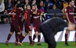 Ligesom i sidste runde scorede både Lionel Messi og Luis Suarez for FC Barcelona i den spanske liga, hvor Barcelona og Atletico Madrid fortsat er ubesejrede. 