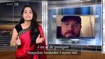 Scene fra tredje afsnit af serien, hvor Christoffers ret uskyldige snap bliver en global joke.  