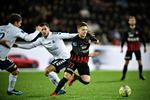Mikkel Duelund fra FCM under opgøret mod AGF, der blev besejret 4-0. Nu går vinterturen til Mellemøsten med ligalandsholdet. 