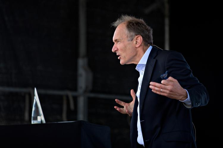 Tim Berners-Lee, som gav verden WWW, besøgte for nylig København. 