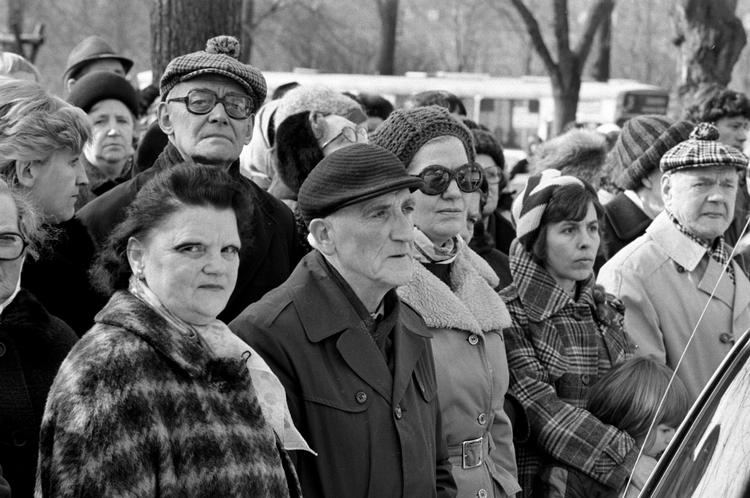 Tove Ditlevsens begravelse fra Kristkirken