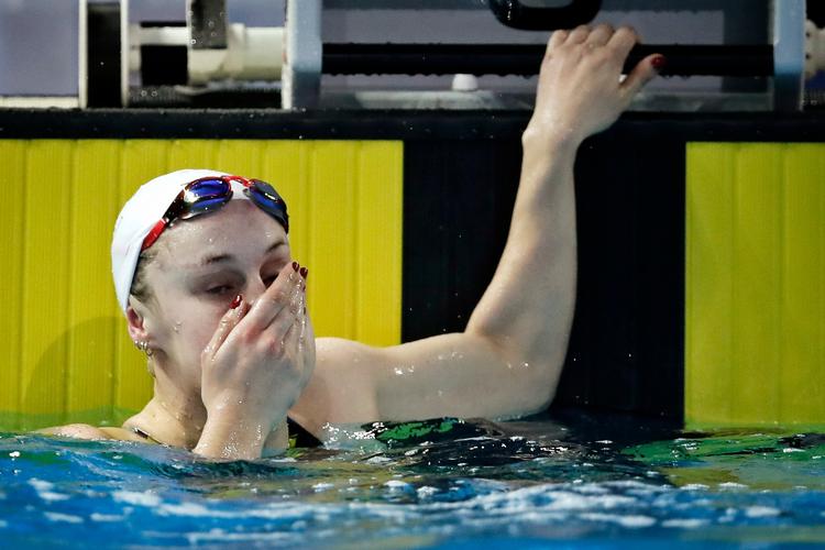 Skuffelsen står malet i udtrykket. Lige som i 400 meter medley, hvor hun blev nummer 9, sluttede Katrine Bukh Villesen lige uden for finalen i 200 meter butterfly. 