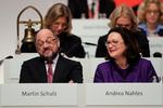 Martin Schulz vil stadig ikke love, at SPD indgår i en regering med Angela Merkels kristenkonservative parti. 