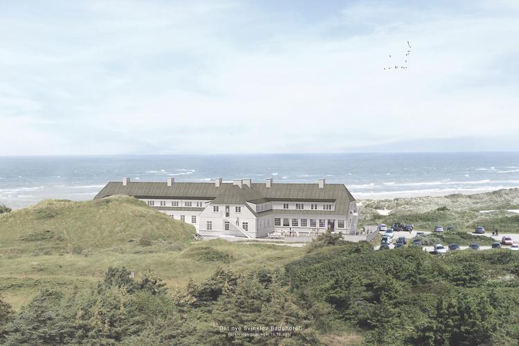 Tegningerne til det nye Svinkløv Badehotel blev i dag præsenteret.  