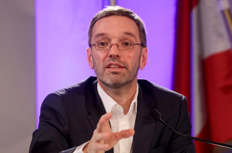 Herbert Kickl, FPÖ's generalsekretær og Østrigs næste indenrigsminister. 