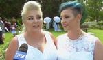 Amy Laker og Lauren Price havde alligevel planlagt at blive gift, selv om lovforslaget ikke skulle gå igennem i det australske parlament. 