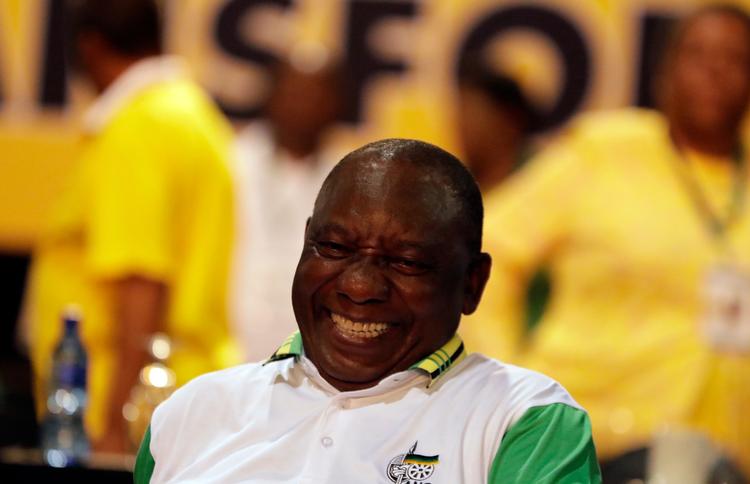 Cyril Ramaphosa er ny leder af Nelson Mandelas parti, ANC. 