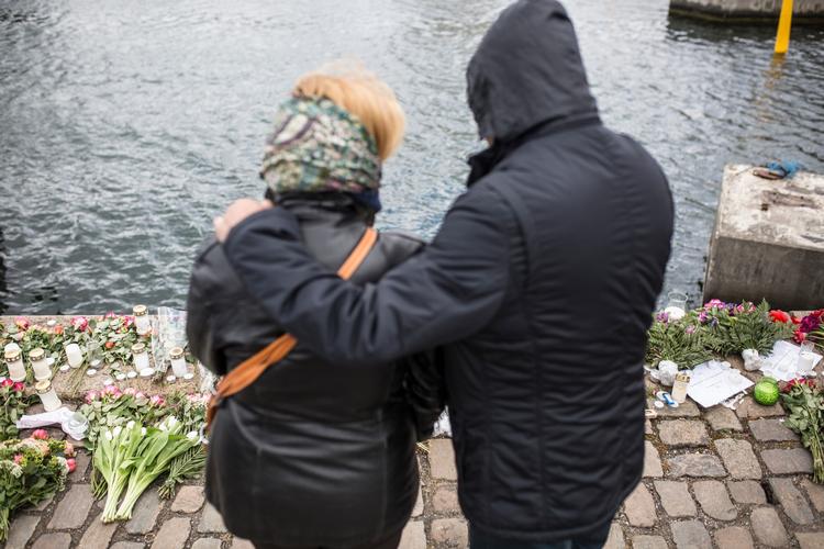 Havnepromenaden ved Langebro efter weekendens bådulykke