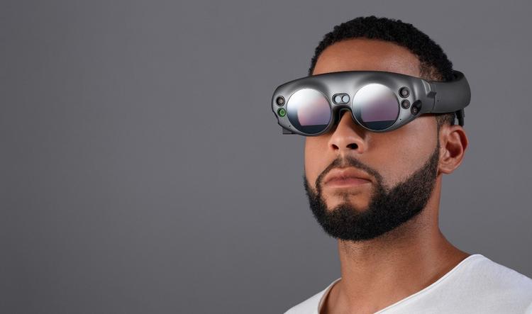 Magic Leap One er foreløbig kun kommet ud til udviklere og teknikere. Men til næste år skulle forbrugerversionen kunne give alle én på Mixed Reality-opleveren. Foto: Magic Leap.  