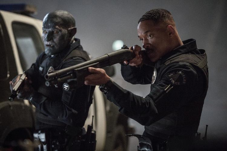 'Bright' er en actionfilm med Will Smith og Joel Edgerton i hovedrollerne som det umage politimakkerpar Daryl Ward (Smith) og orken Nick Jakoby (Edgerton). Filmen har verdenspremiere på Netflix d. 22. december. 