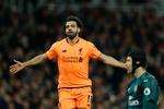 Med en assist og en scoring var Mohamed Salah stærkt involveret i Liverpools føring. 