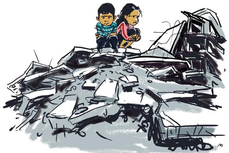 Arkivtegning Mette Dreyer