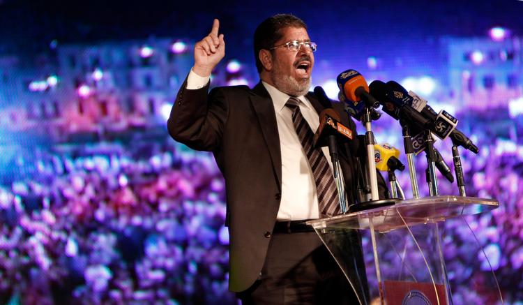 Mohamed Mursi fotograferet i 2012. 
