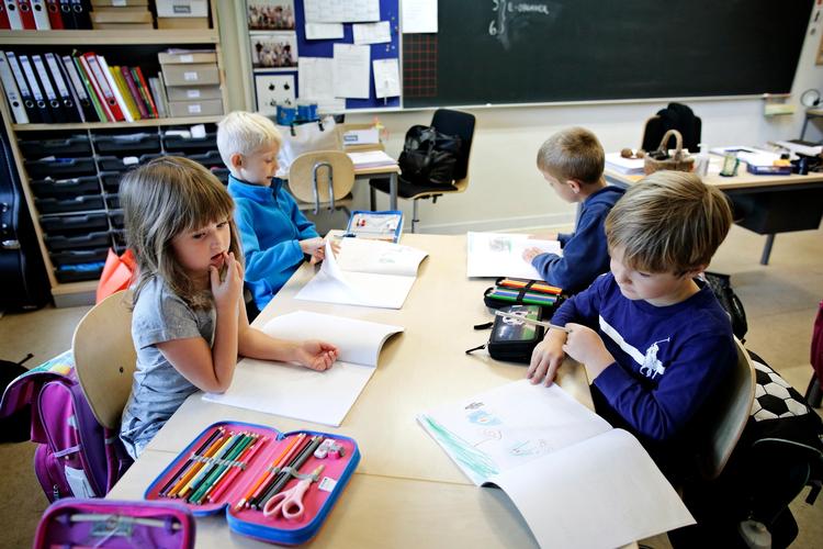 Liberal Alliance vil indføre stopprøver i o. klasse, hvor børnene skal have testet deres danskkundskaber. (arkivfoto) 