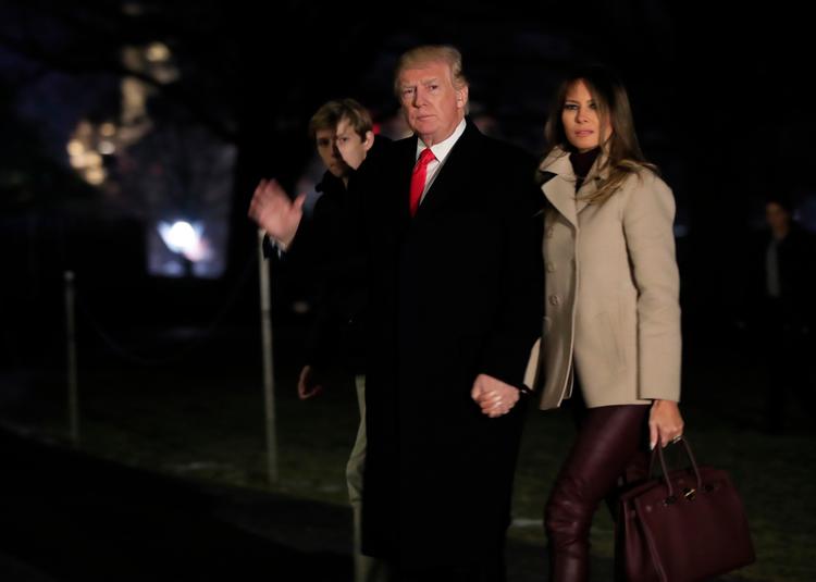 Donald TrumpMelania TrumpBarron Trump