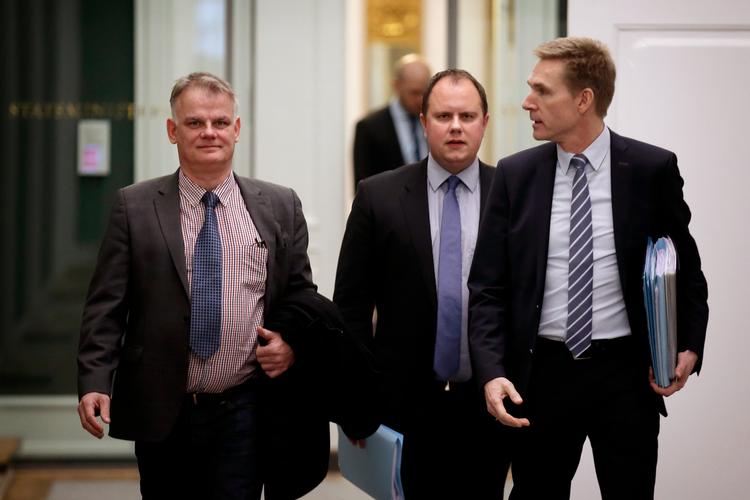 Kristian Thulesen Dahl og Martin Henriksen har travlt med forhandlinger for tiden. Arkivfoto. 